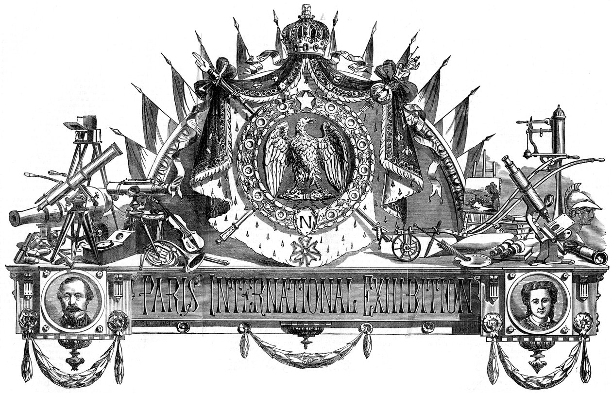 Paris Uluslararası Sergisi Amblemi, 1867 by Unbekannt