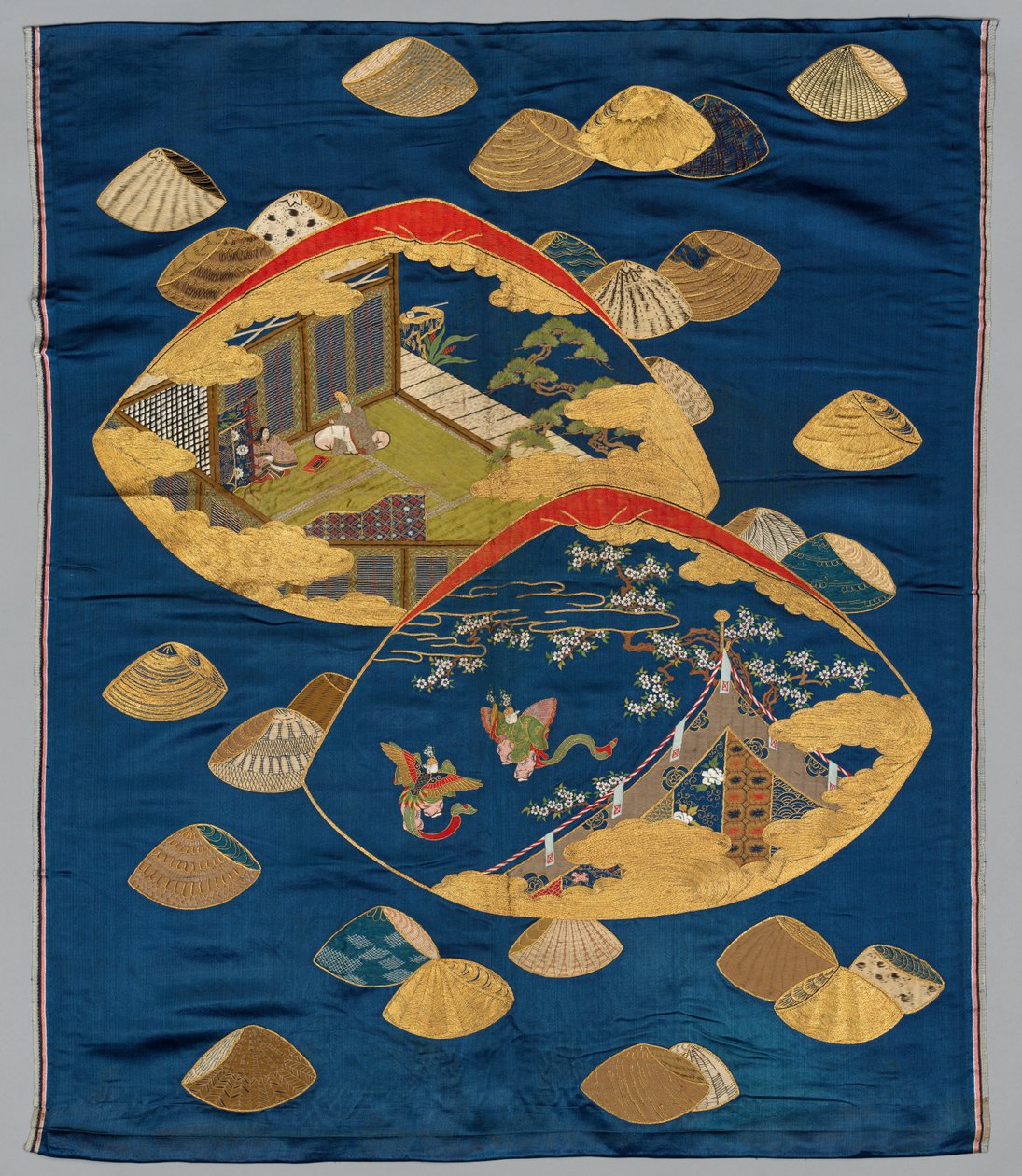 İşlemeli Fukusa, 1800
