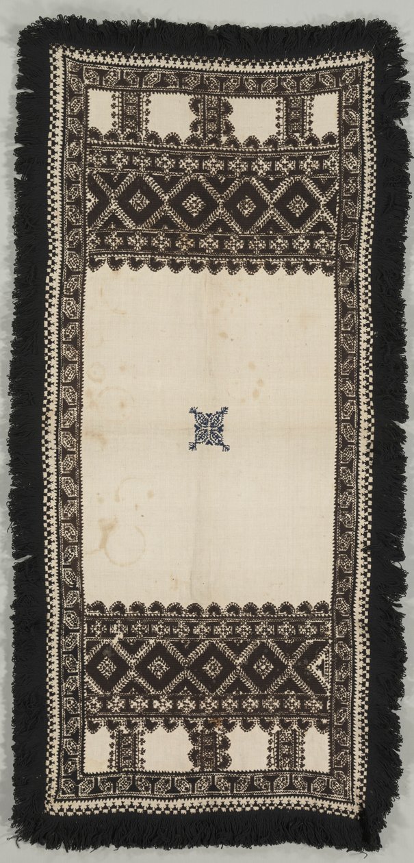 İşlemeli Mat veya Paños de Ofrenda, 19. yüzyıl. by Unbekannt