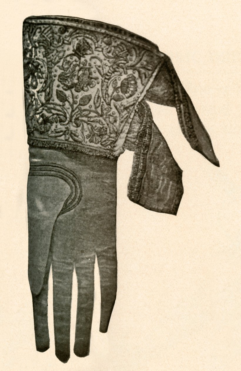İşlemeli eldiven, c17. yüzyıl, 1937. by Unbekannt