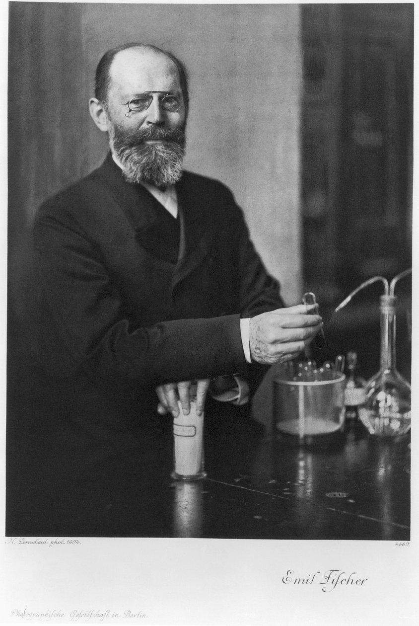 Emil Fischer, Alman organik kimyager, 1904 by Unbekannt