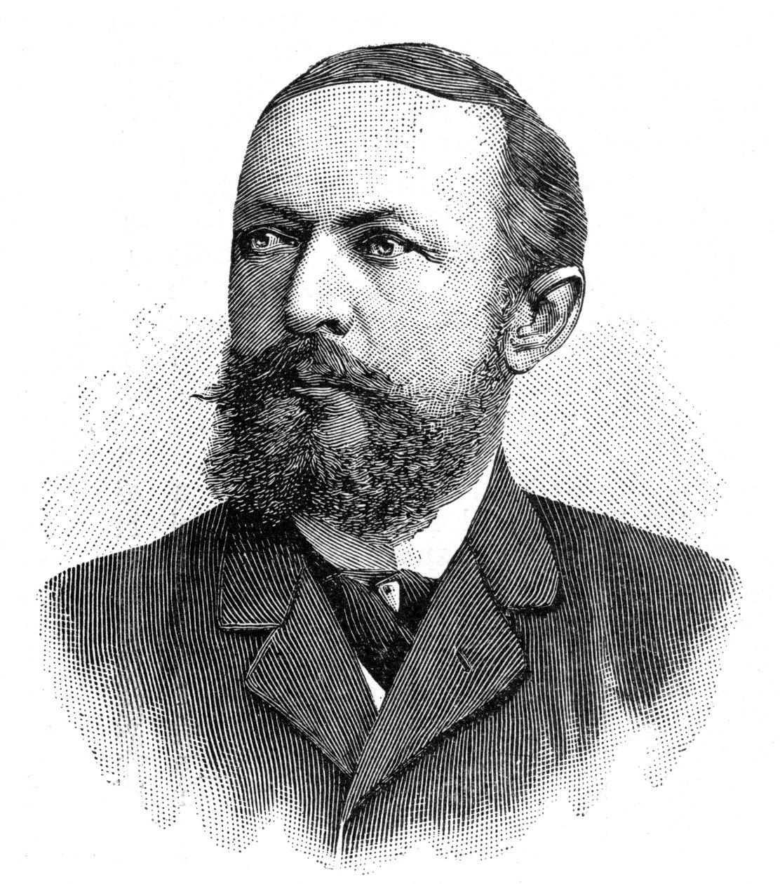 Emil von Behring, Alman immünolog ve bakteriyolog, 1902 by Unbekannt