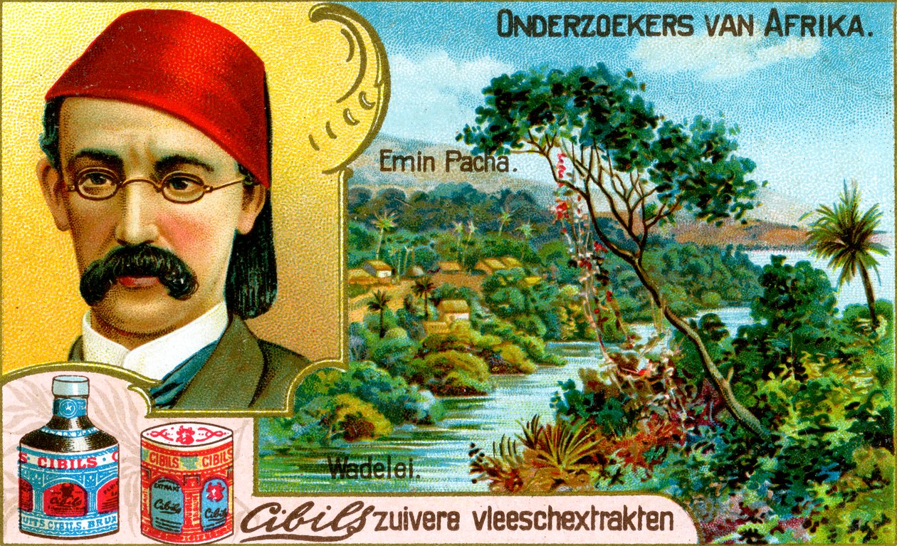 Emin Paşa, Alman doktor, dilbilimci ve yönetici, c1900 by Unbekannt