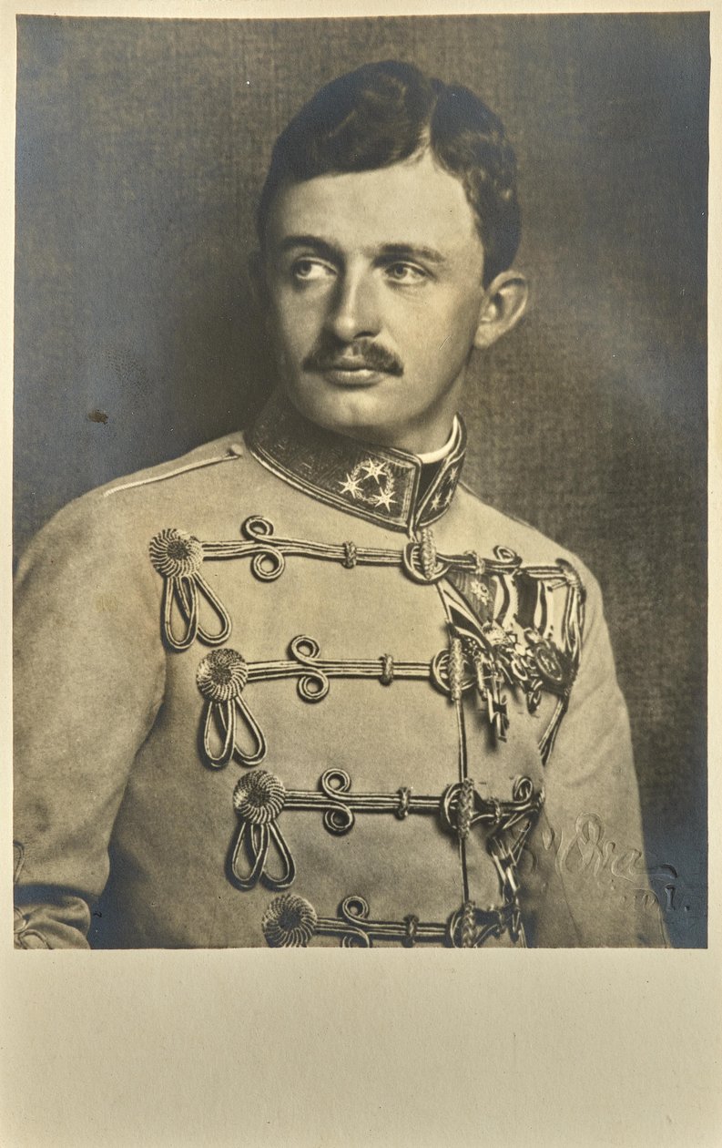 Avusturya İmparatoru I. Charles 1887-1922, Macaristan Kralı, c. 1917. by Unbekannt