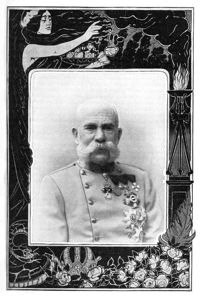 Avusturya İmparatoru I. Franz Josef, 1900 by Unbekannt