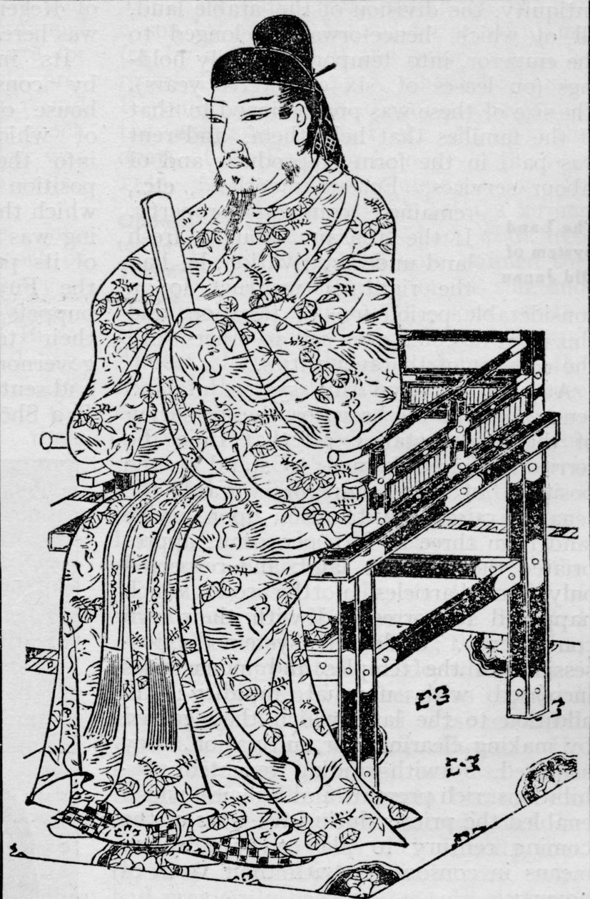 Japon Veraset Kanununu kuran İmparator Kanmu, 1907 by Unbekannt