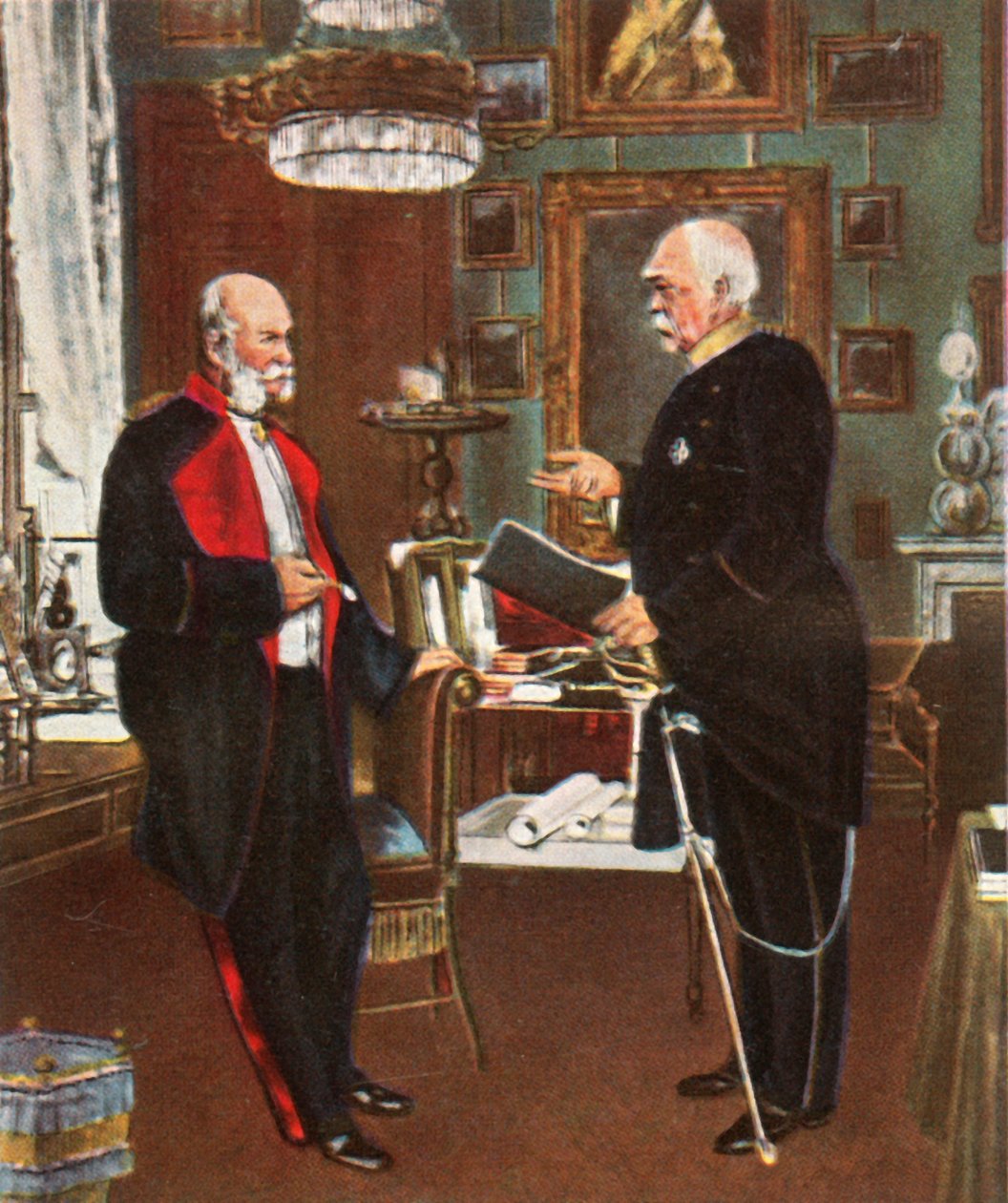 İmparator ve Şansölye, 1871, 1936. by Unbekannt