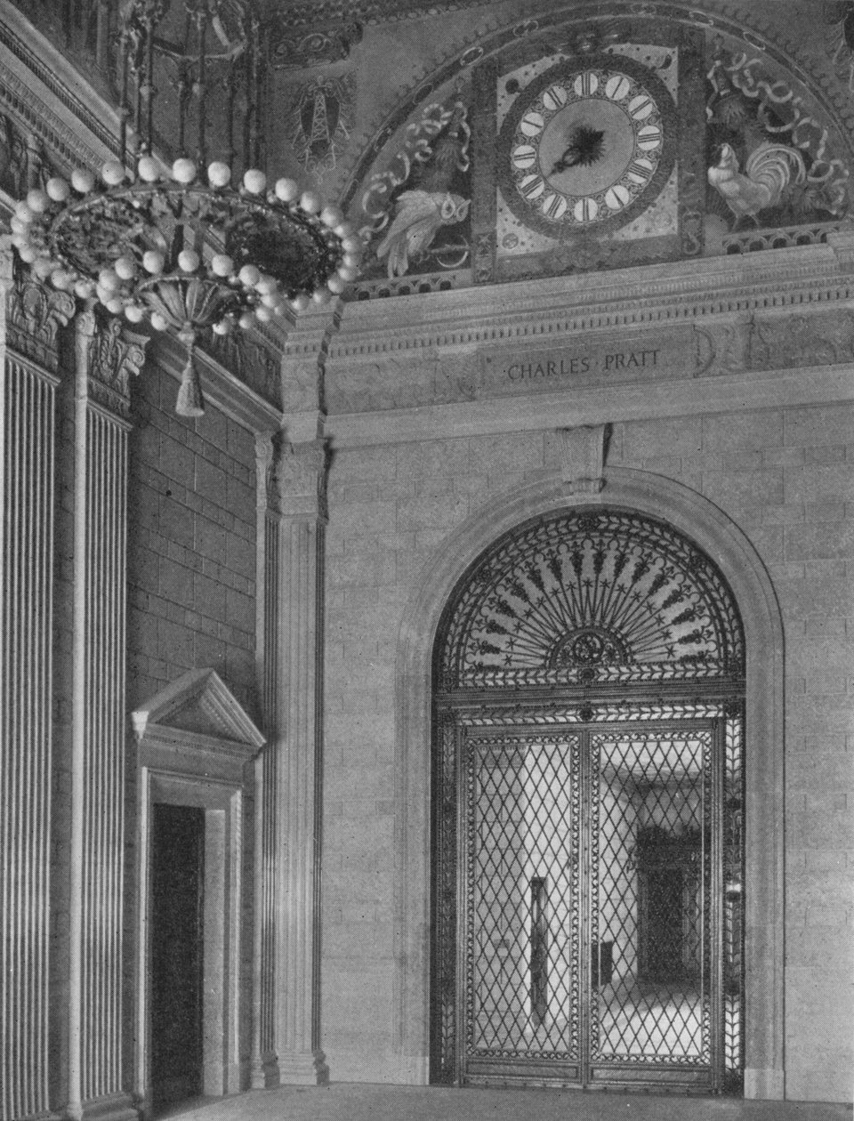 Ana giriş holünün sonu, Standard Oil Building, New York City, 1924 by Unbekannt