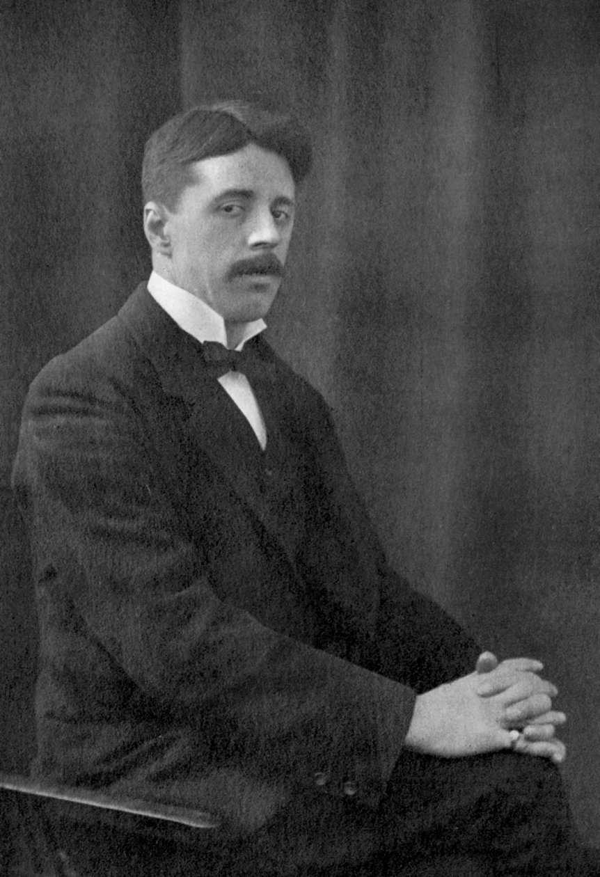 Enoch Arnold Bennett, İngiliz romancı, 1911 by Unbekannt