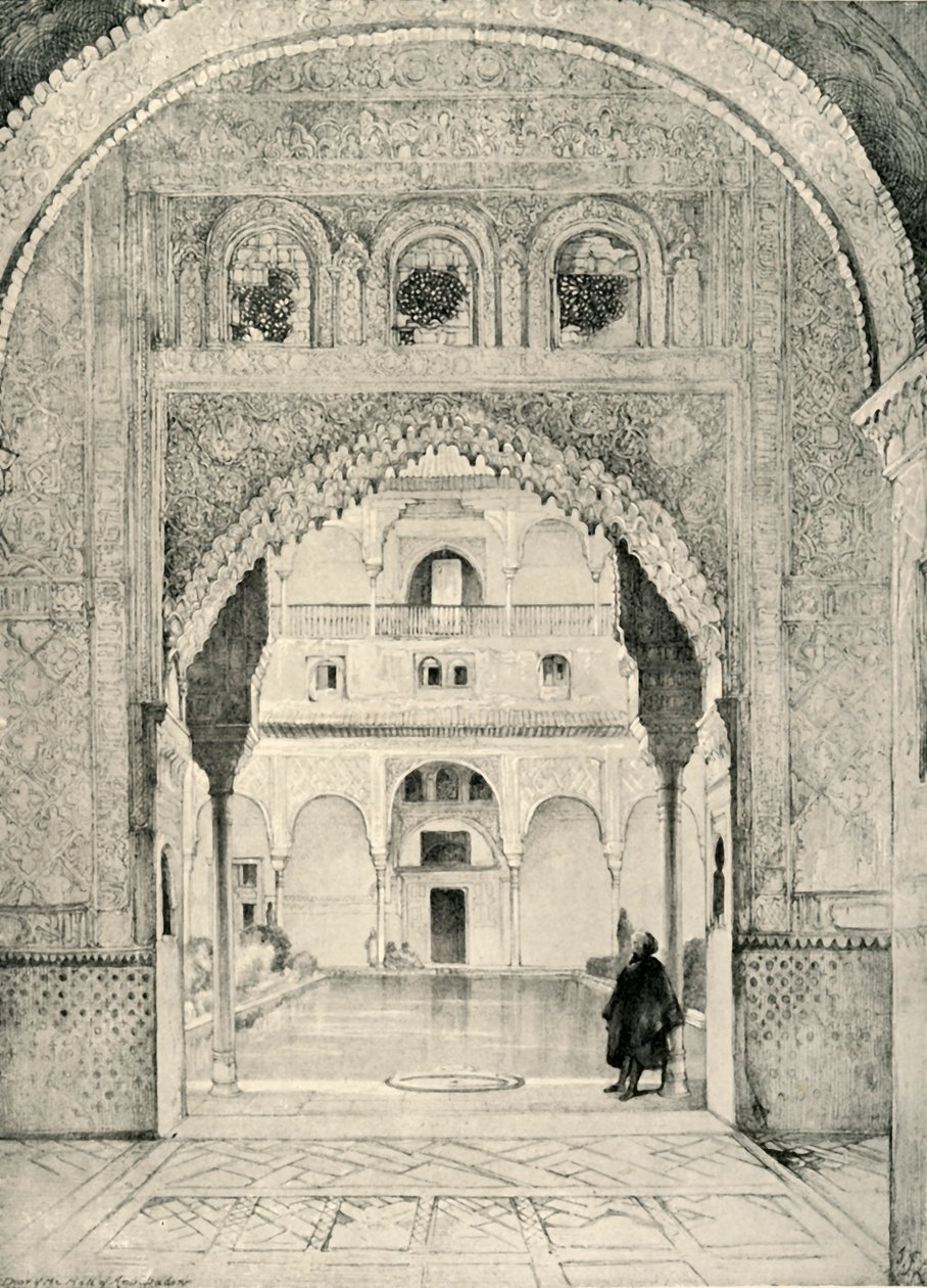 Barque Salonunun girişi..., 19. yüzyıl, 1907. by Unbekannt