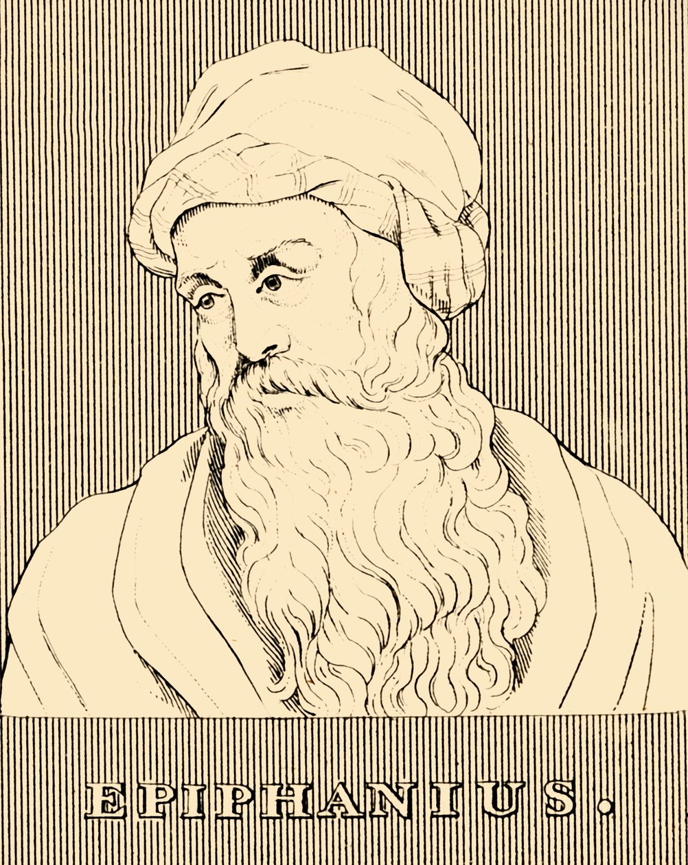 Epifanius, c310-403, 1830 by Unbekannt