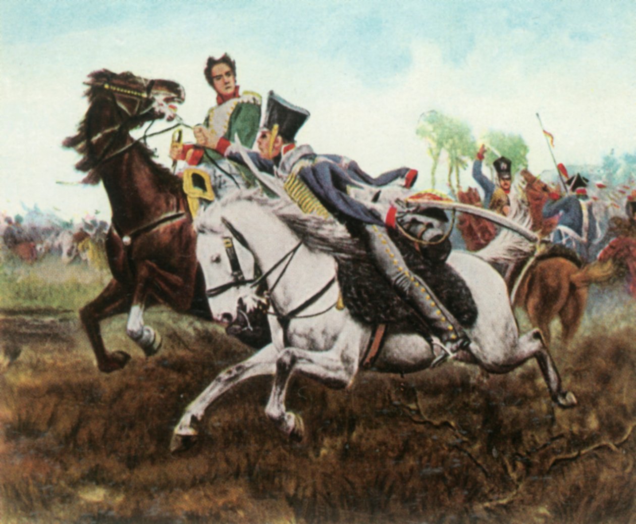 Dennewitz Savaşı sırasındaki bölüm, 6 Eylül 1813, 1936. by Unbekannt