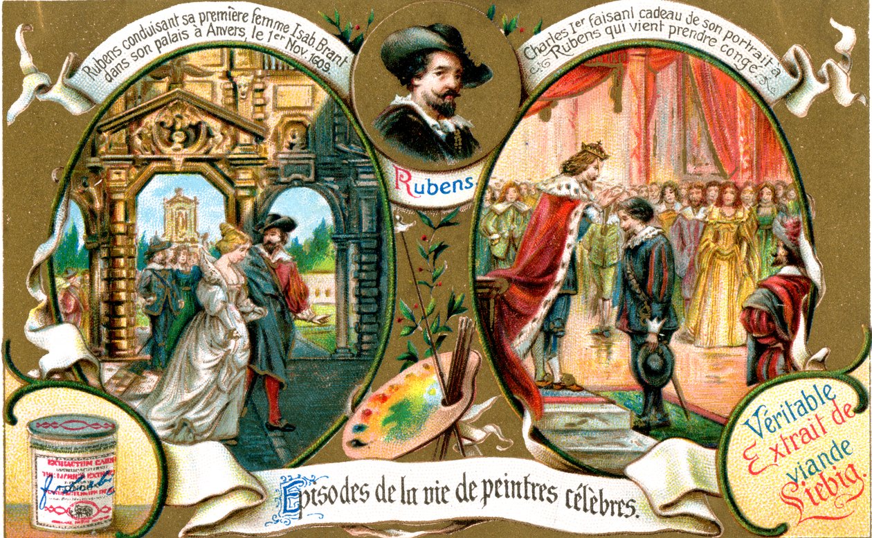 Ünlü Ressamların Hayatının Bölümleri: Rubens, c1900 by Unbekannt