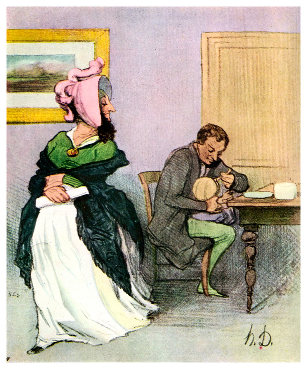 Cinsiyet eşitliği: Les Bas Bleus, 19. yüzyıl 1956 by Unbekannt