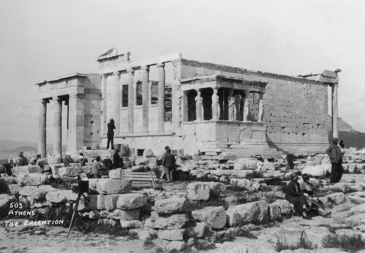 Erechtheion, Atina, Yunanistan, c1920s-c1930s by Unbekannt