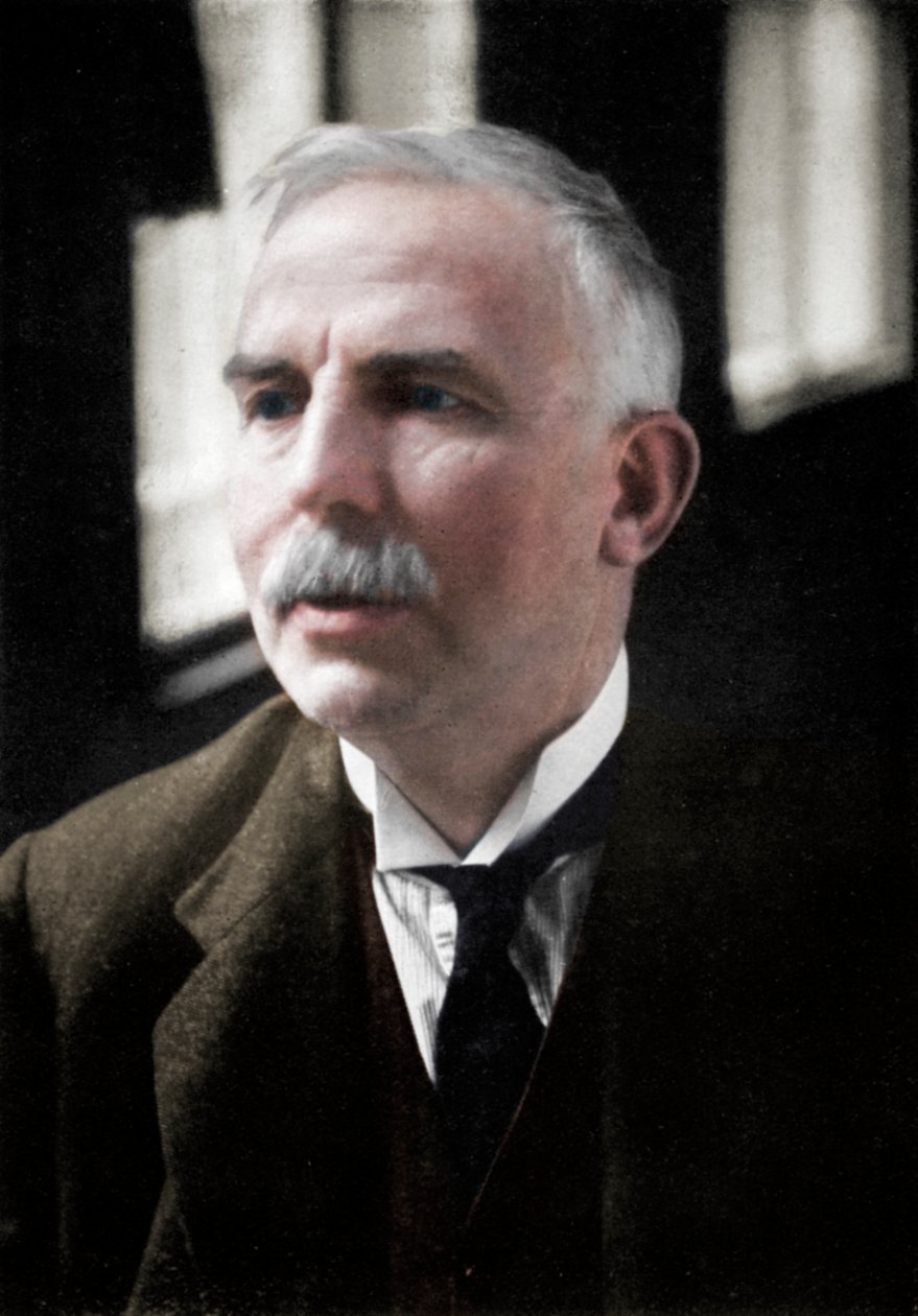 Ernest Rutherford 1871-1937, Nobel ödüllü atom fizikçisi, c1908. by Unbekannt