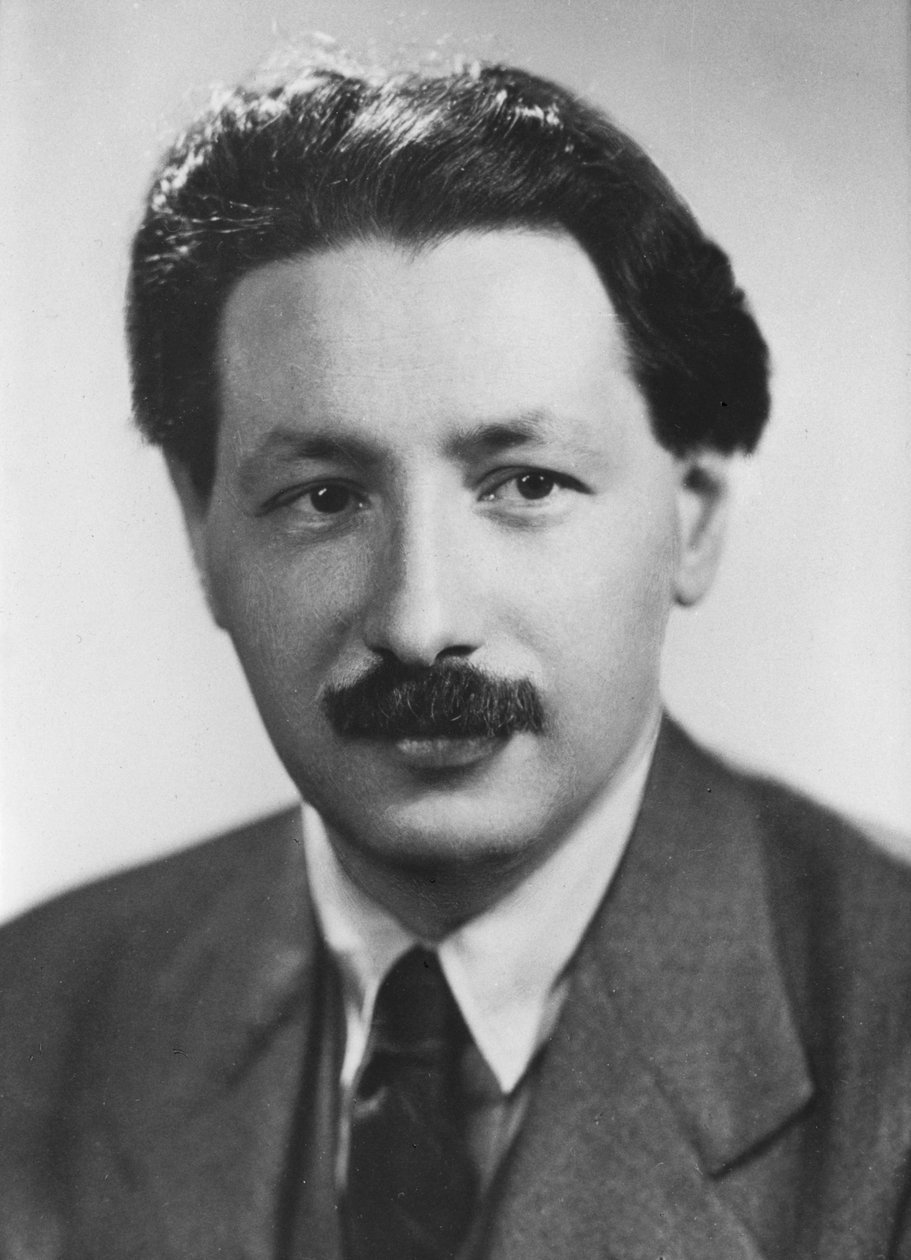Ernst Boris Chain, Almanya doğumlu İngiliz biyokimyacı, c1945 by Unbekannt