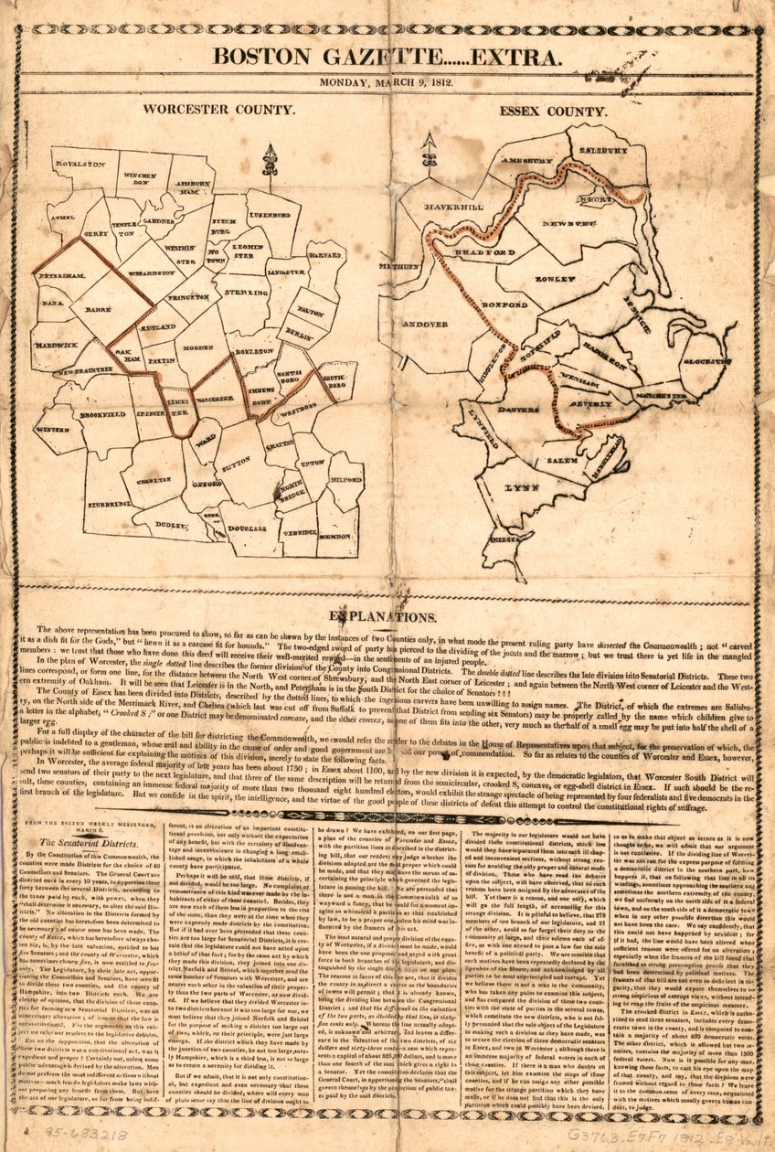 Essex İlçesi, Worcester İlçesi by Unbekannt