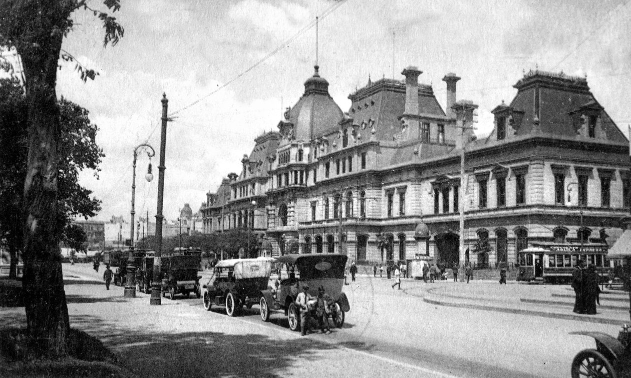 Constitucion İstasyonu, Buenos Aires, Arjantin, c1920s by Unbekannt