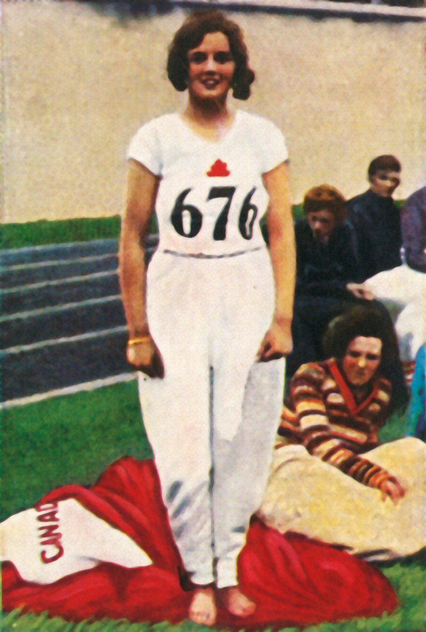 Kanadalı Ethel Catherwood, dünya şampiyonu yüksek atlamacı, 1928. by Unbekannt
