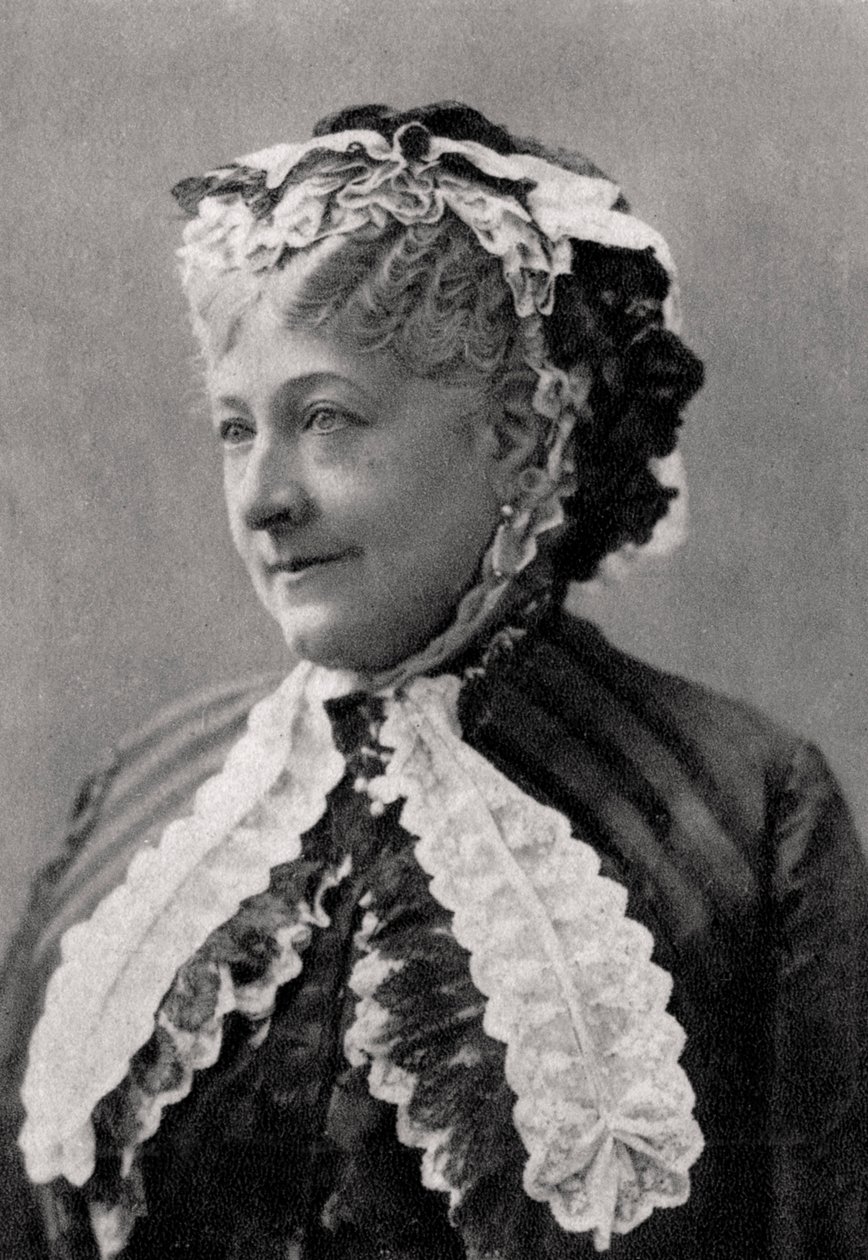 Ethelie Madeleine Brohan, Fransız aktris, 1885 by Unbekannt