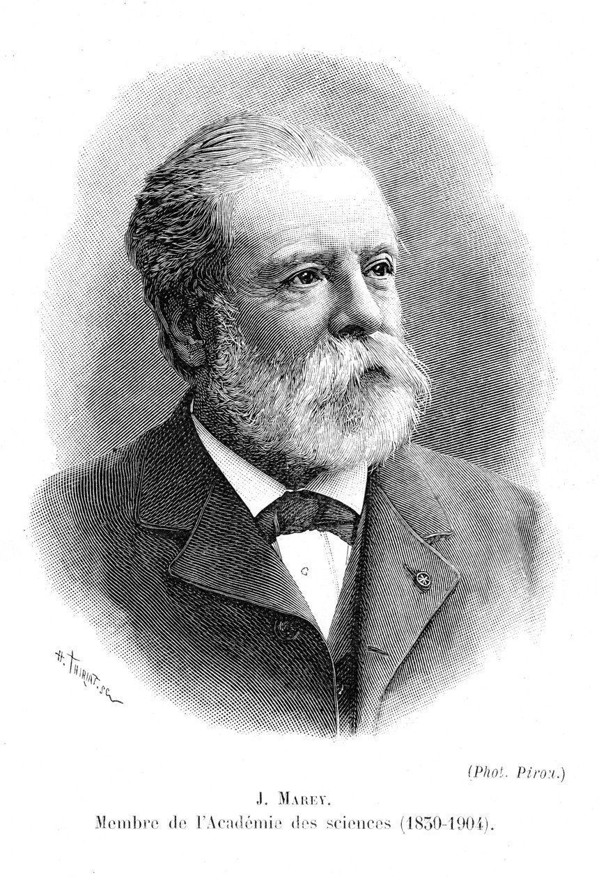 Etienne Jules Marey 1830-1903, Sinematografinin öncüsü, c1904 by Unbekannt