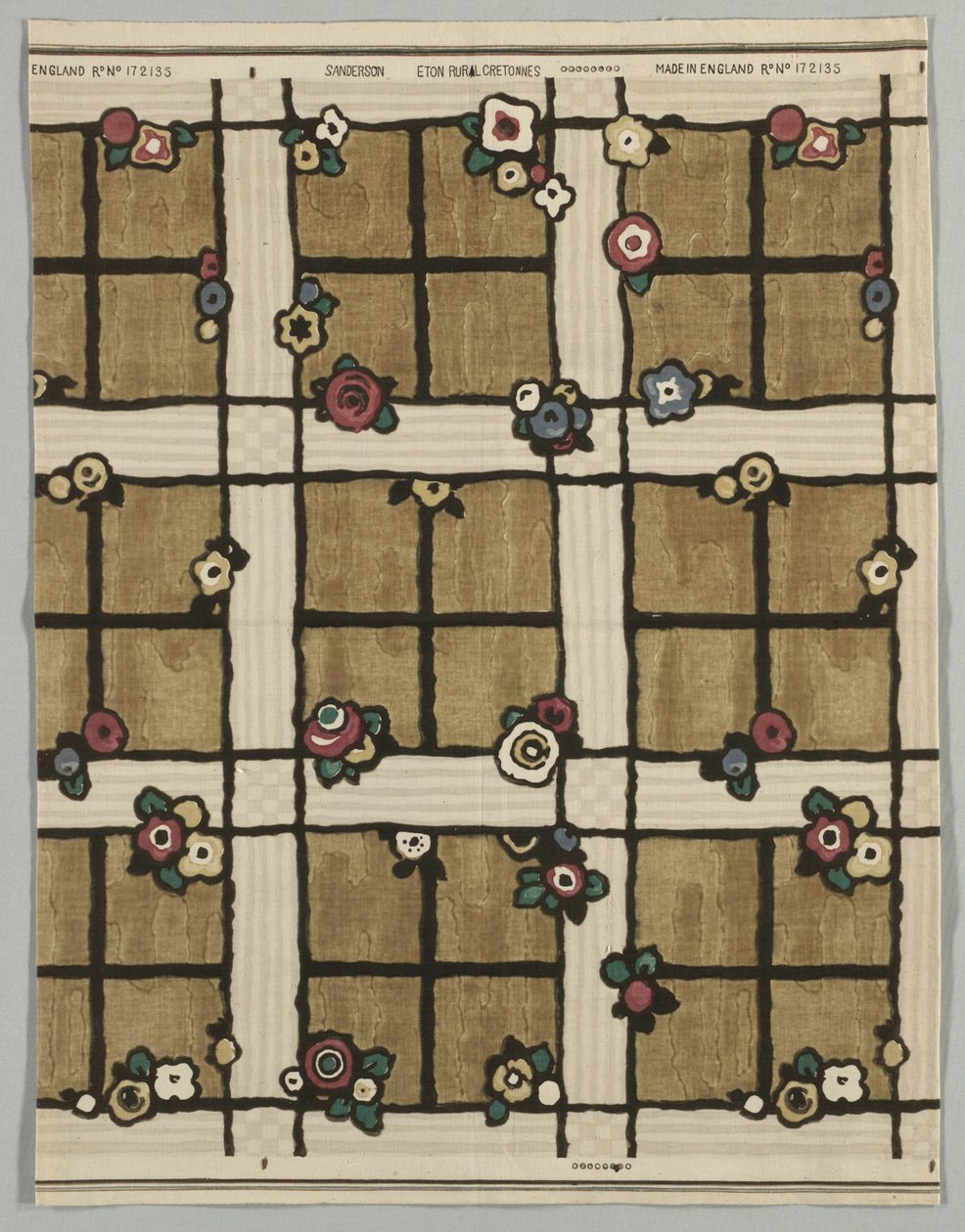 Eton Kırsal Cretonne No. 172135, 19. yüzyılın sonlarında. by Unbekannt