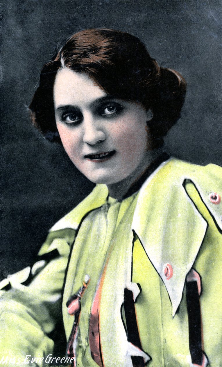 Evie Greene 1875-1917, İngiliz aktris, 20. yüzyılın başları by Unbekannt
