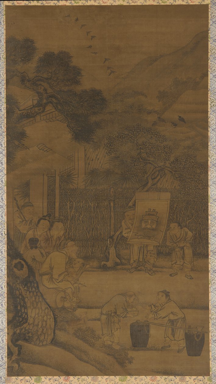Şeytanları Evden Kovmak, Ming hanedanı, 16. yüzyıl. by Unbekannt