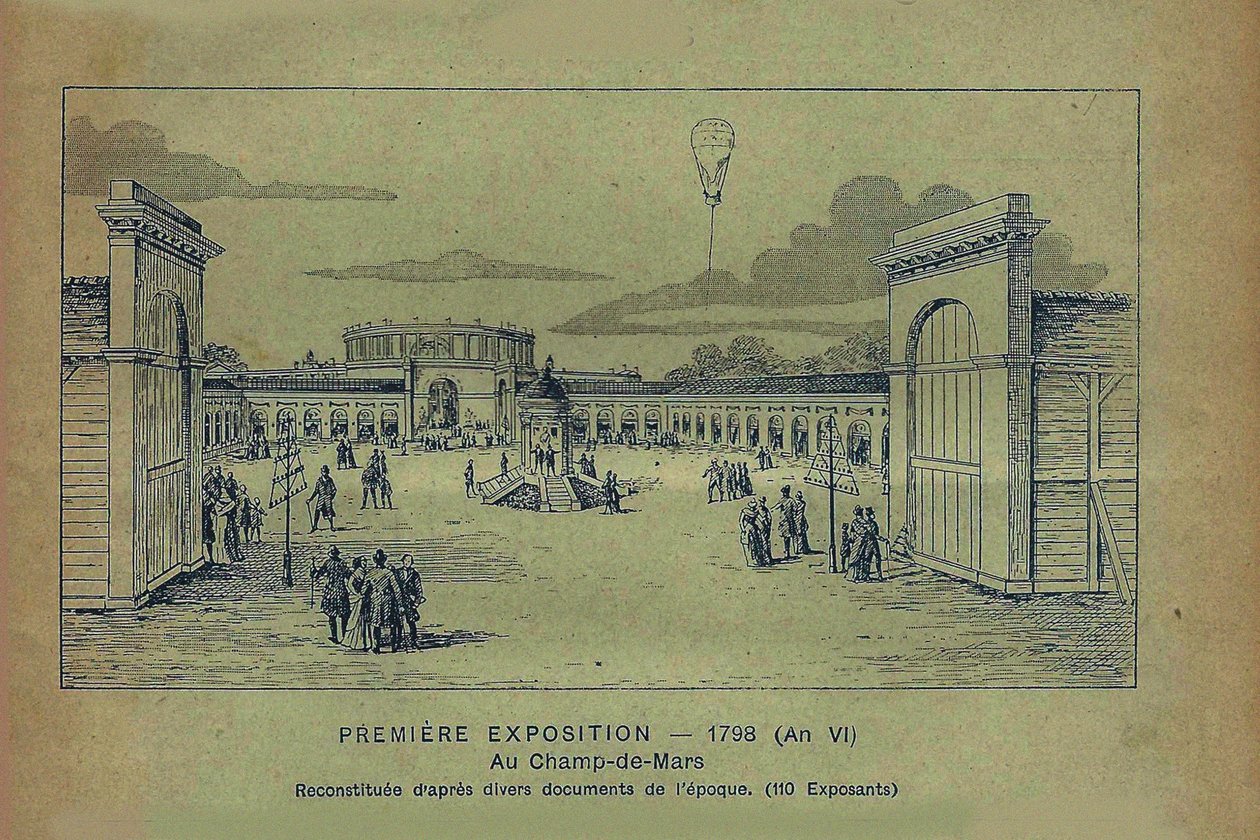 Fransız endüstrisinin ürünleri sergisi, Paris, 1798 Bon Marché, 1900