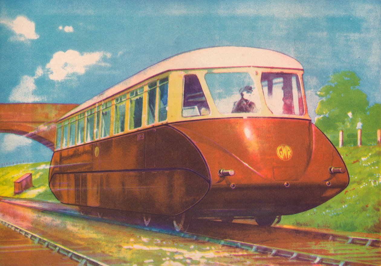 Ekspres Dizel Motorlu Raylı Araba, G.W.R., 1940 by Unbekannt