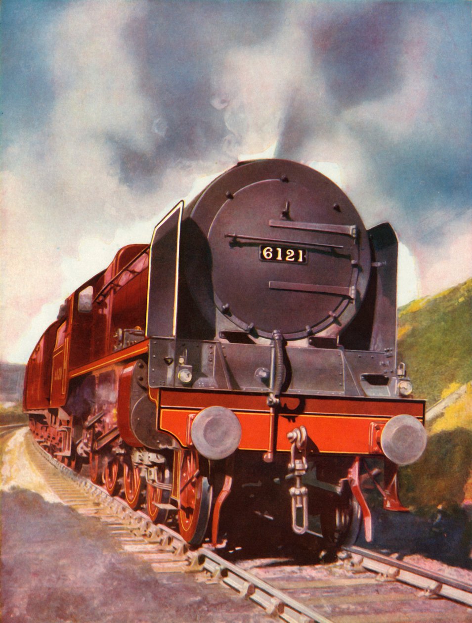 Royal Scot 4-6-0 sınıfının Ekspres Yolcu Lokomotifi, 1935-36. by Unbekannt