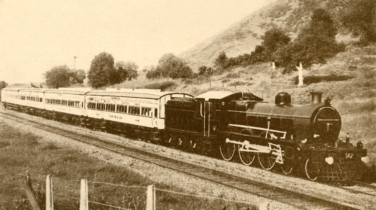 Ekspres Tren, Bombay, Baroda ve Orta Hindistan Demiryolu, 1930. by Unbekannt