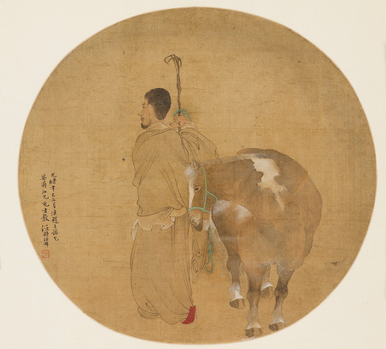Fan boyama - At ve Damat, 19. yüzyıl 1801-1900 by Unbekannt