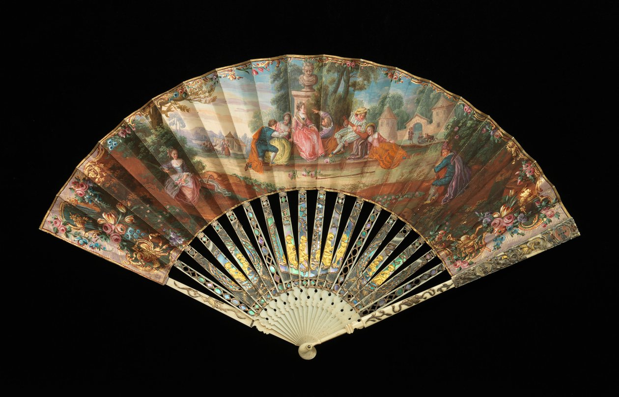 Fan, 18. yüzyılın üçüncü çeyreği. by Unbekannt