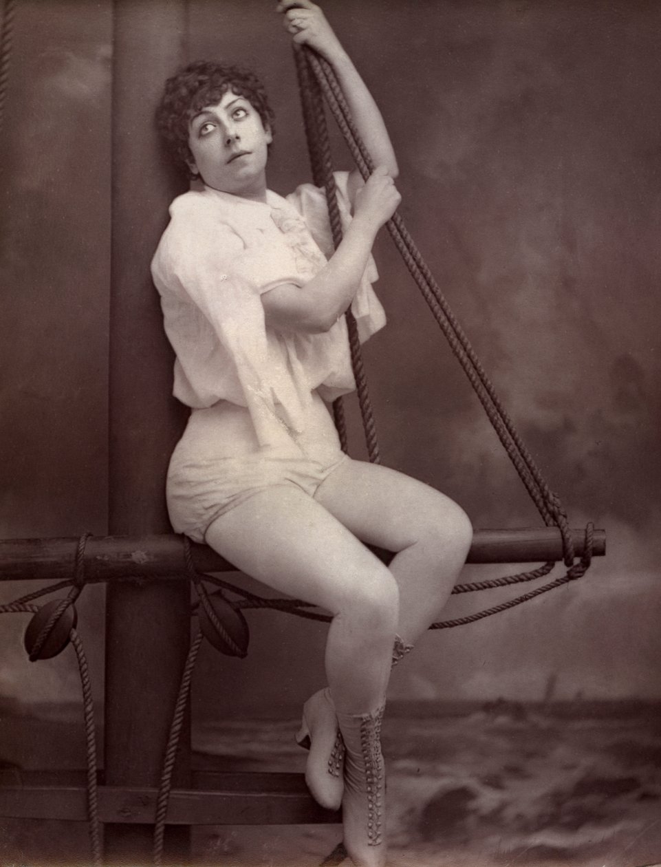 Fannie Leslie, İngiliz şarkıcı ve oyuncu, 1882 by Unbekannt