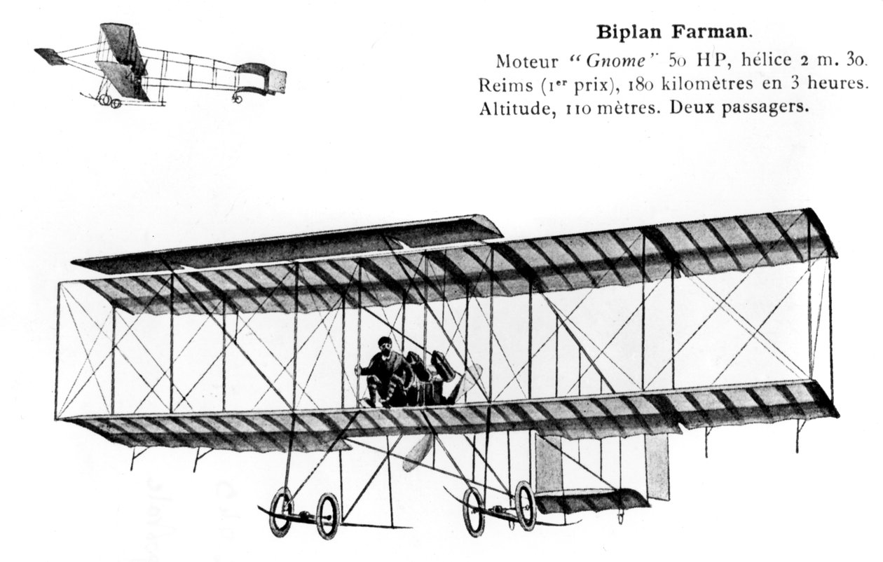 Farman çift kanatlı, 20. yüzyıl by Unbekannt
