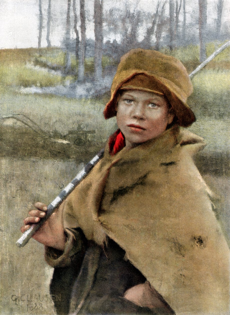 Çiftçi Çocuk, 1889 by Unbekannt