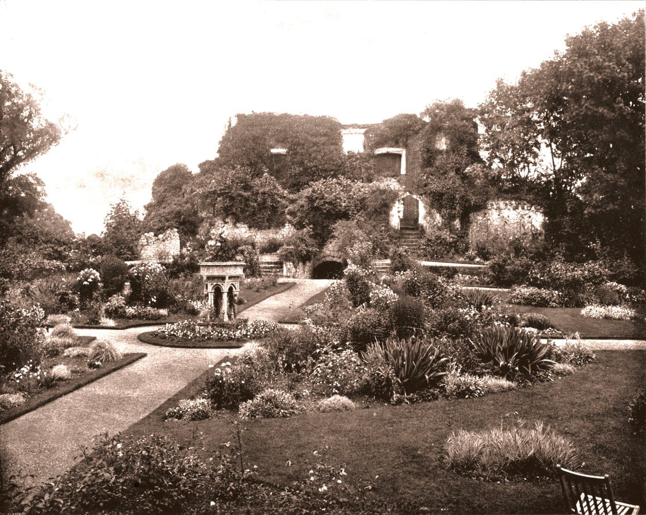 Aldershot yakınlarındaki Farnham Kalesi, Surrey, 1894. by Unbekannt