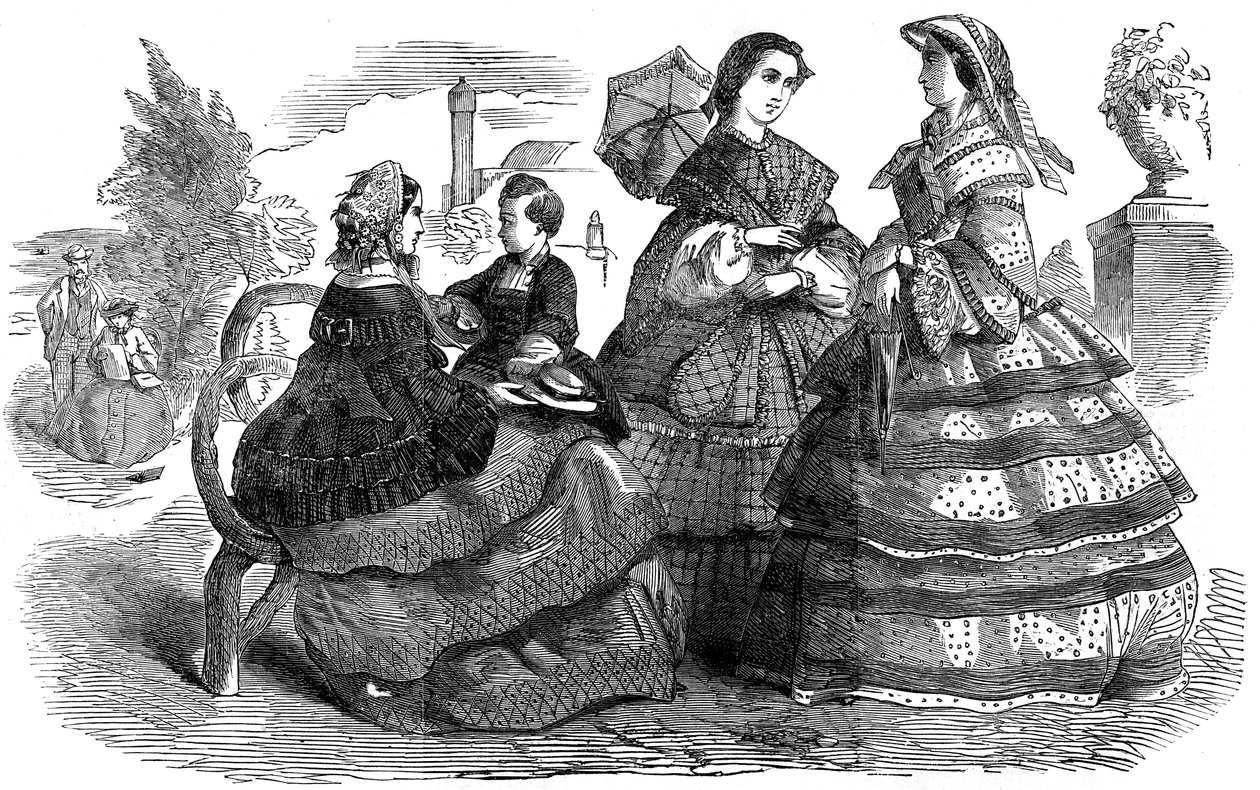 Ağustos 1857 Modası by Unbekannt