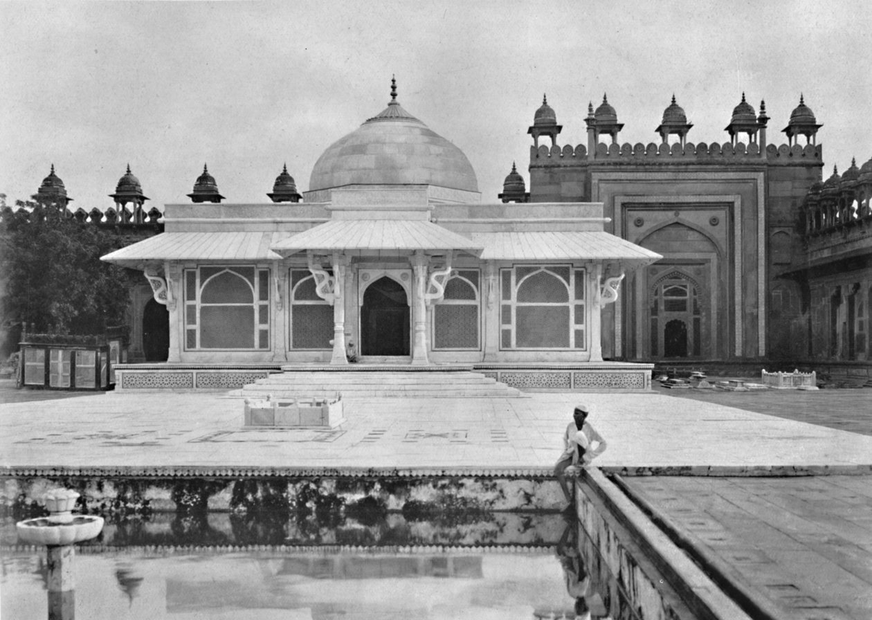 Fatehpur Sikri. Şeyh Salem Christi'nin Mezarı, c1910. by Unbekannt