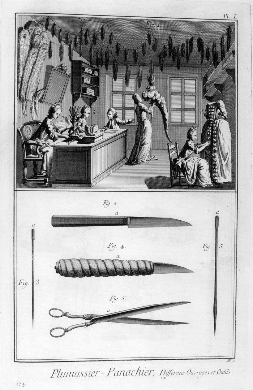Tüy şifoniyer, 1751-1777 by Unbekannt