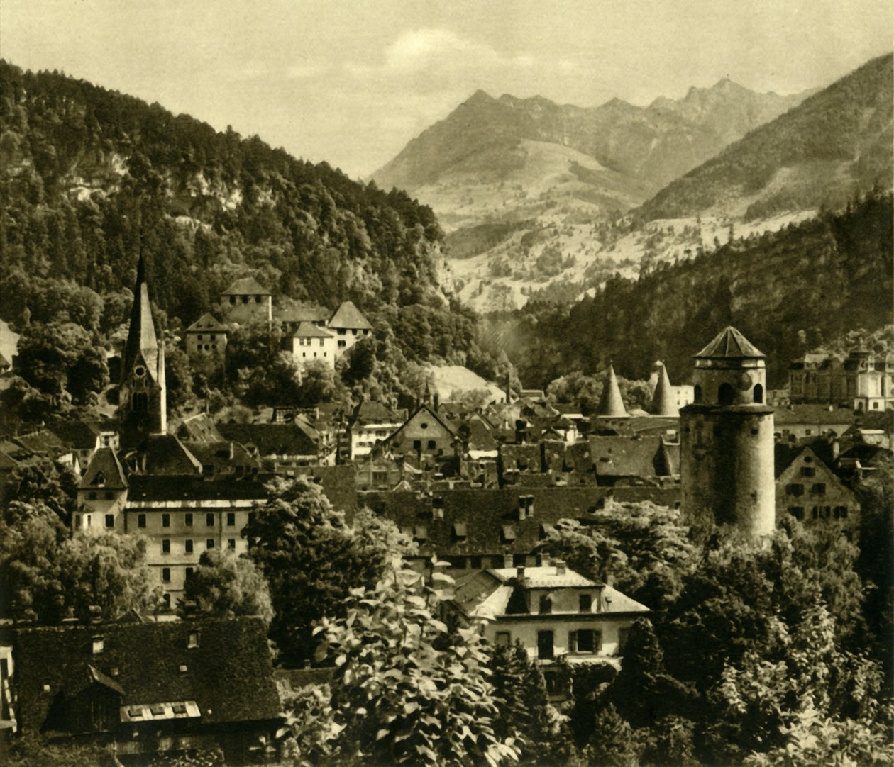 Feldkirch, Vorarlberg, Avusturya, c1935. by Unbekannt