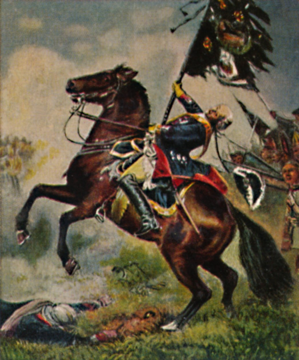 Mareşal Kont Schwerin 1684-1757. - Camphausen tarafından yapılan resim, 1934. by Unbekannt