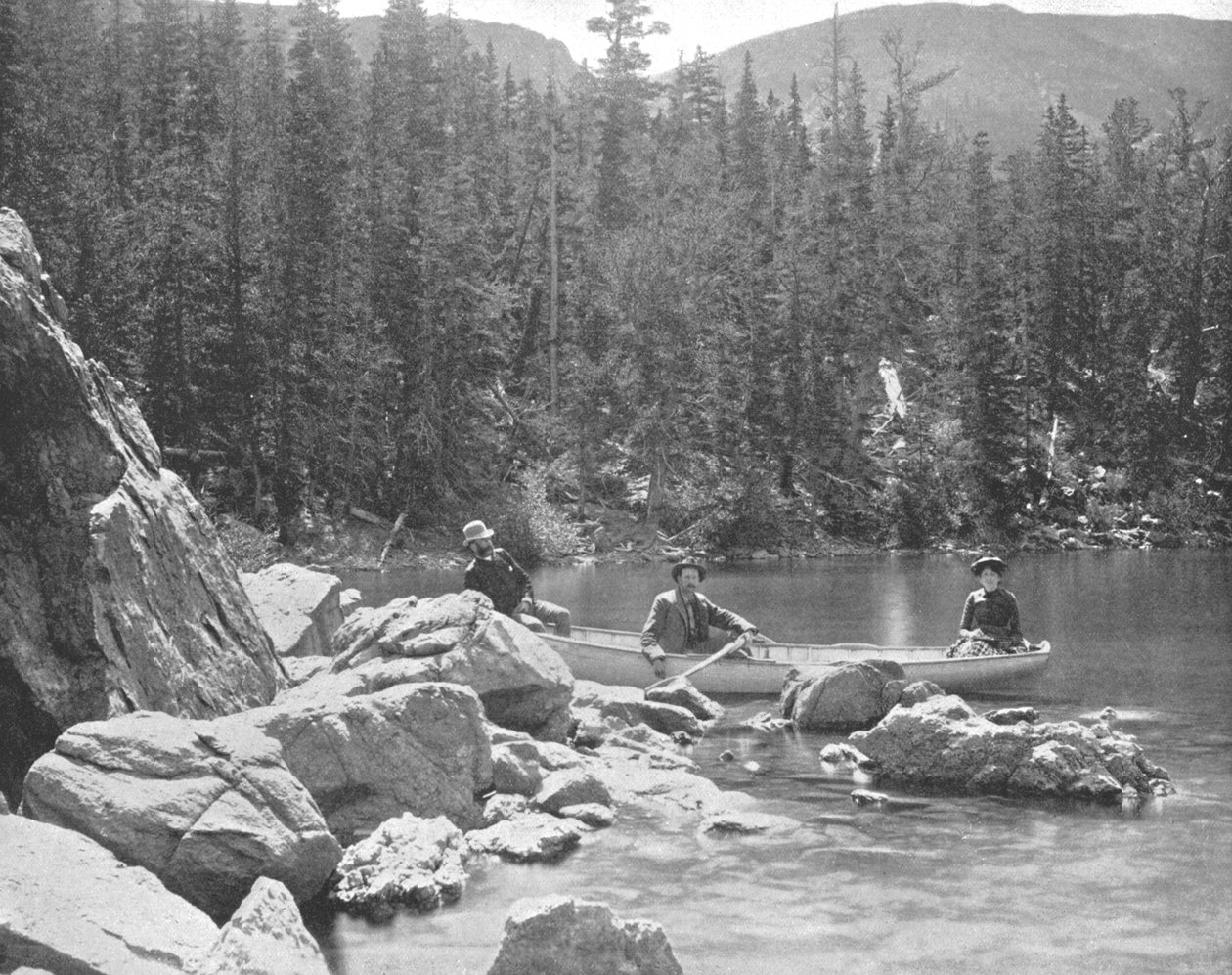 Fen Gölü, Georgetown yakınlarında, Colorado, ABD, c1900. by Unbekannt
