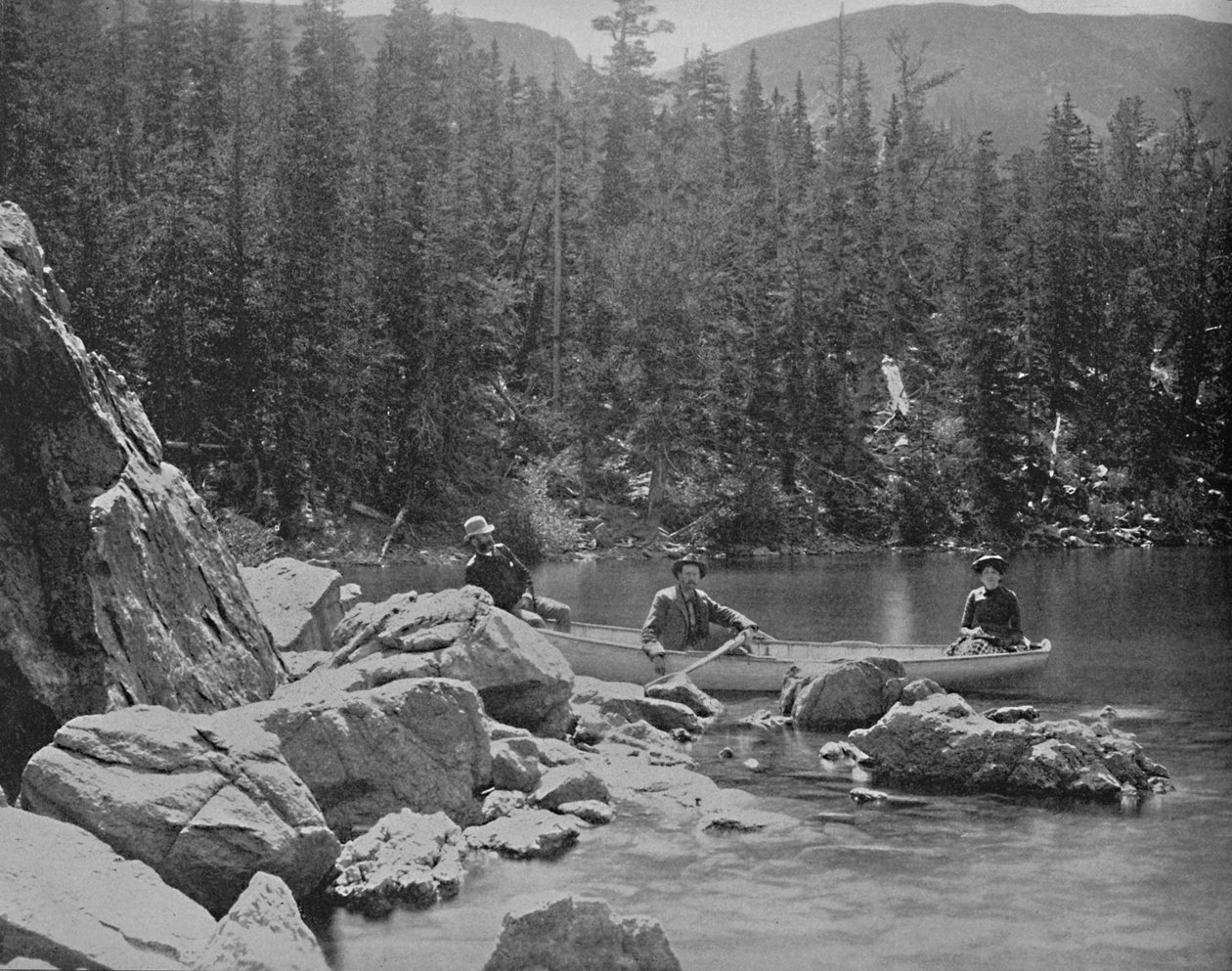 Georgetown yakınlarındaki Fen Gölü, Colorado, c1897. by Unbekannt