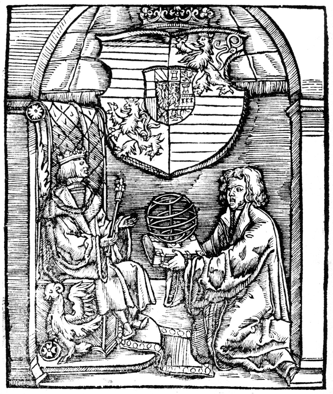 Ferdinand I, Kutsal Roma İmparatoru ve Johann Vogelin, Viyana, 1529 by Unbekannt