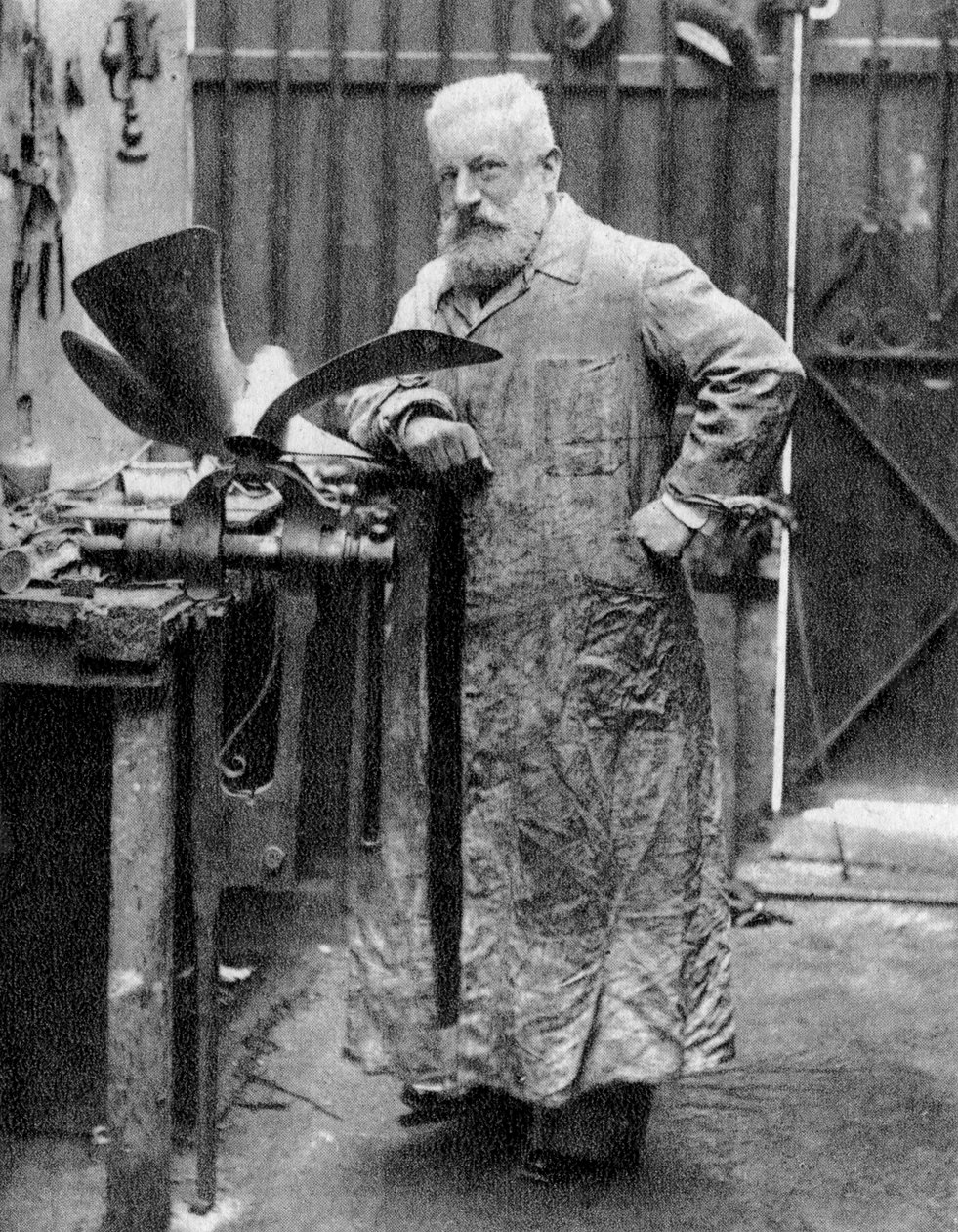 Fernand Forest, Fransız mucit, 1888 by Unbekannt