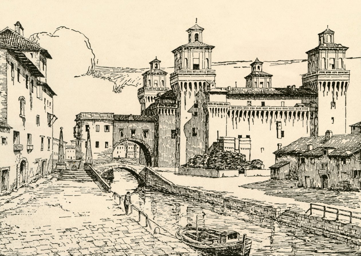 Ferrara: Ducal Sarayı, 1928. by Unbekannt