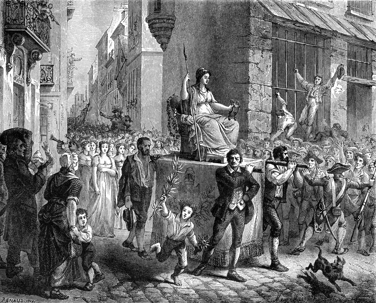 Akıl Festivali, Paris, 1793 1882-1884 by Unbekannt